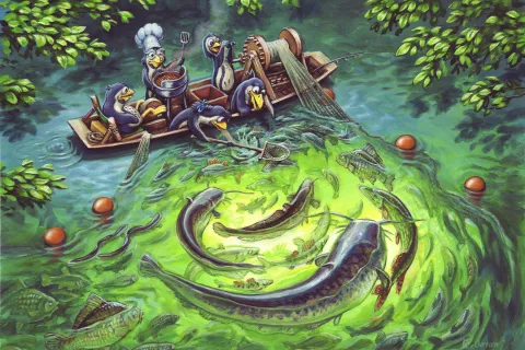 Banner Spreeweltenbad Lübbenau