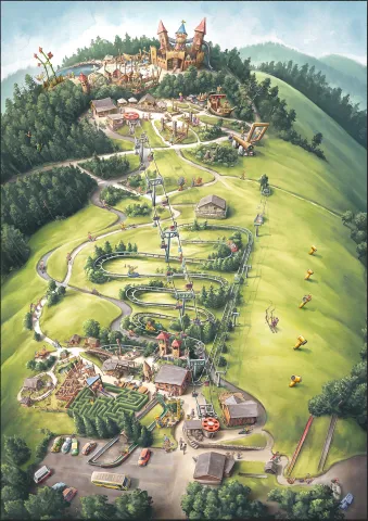 &Uuml;bersichtsplan Sommer